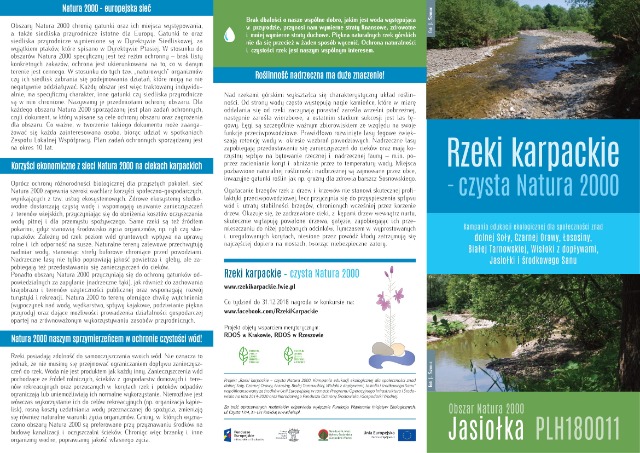 ,,Rzeki karpackie - czysta Natura 2000" - Obrazek 1